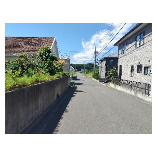 前面道路の様子（北側から撮影）
