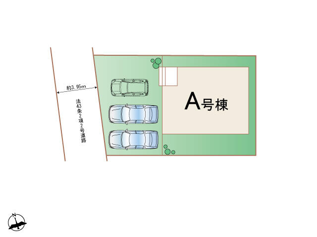 物件画像 福岡市南区 向新町１丁目 (井尻駅) 2階建 3LDK