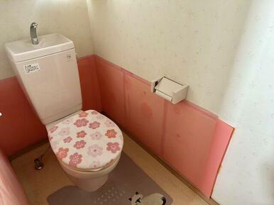 購入時にリフォーム済みのトイレです。温水洗浄暖房機能はありません。
