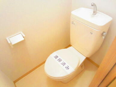 清潔な様式トイレ