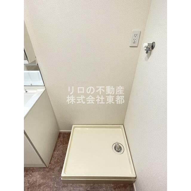 洗濯パン付きで水漏れの心配がいりません！