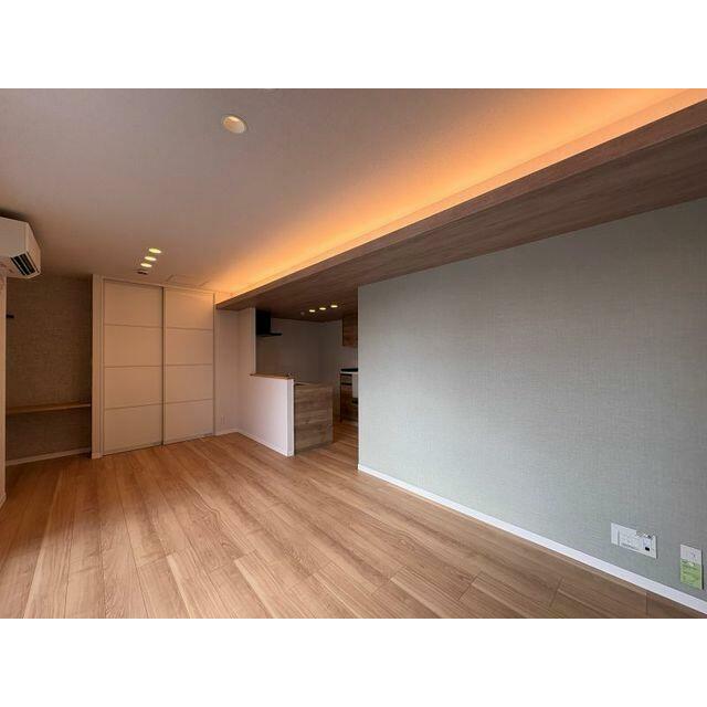 間接照明、ダウンライトを採用しております