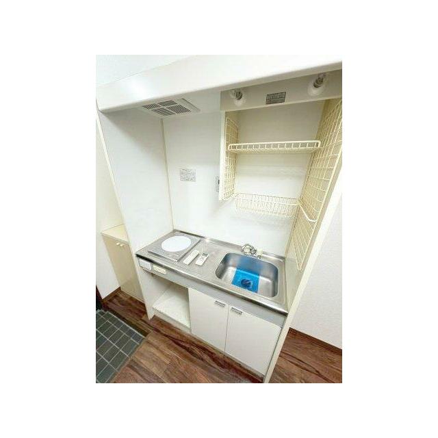 IHコンロ1口付のキッチン