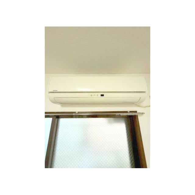 快適に過ごせるエアコン付