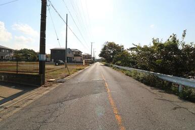 前面道路