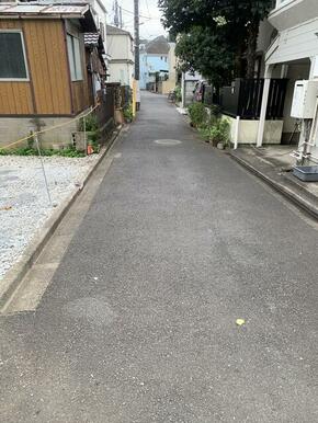 前面道路