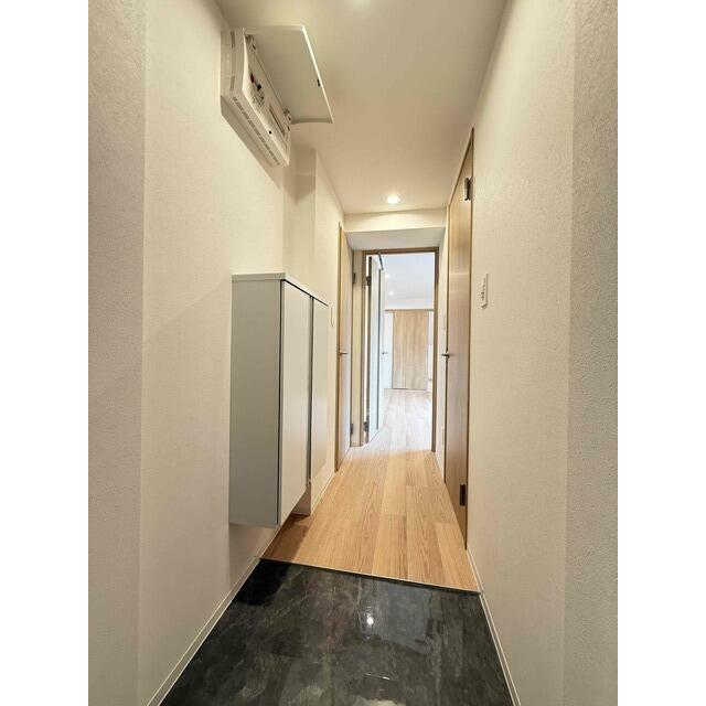 シューズボックス付☆いつでもスッキリ片付きますね！