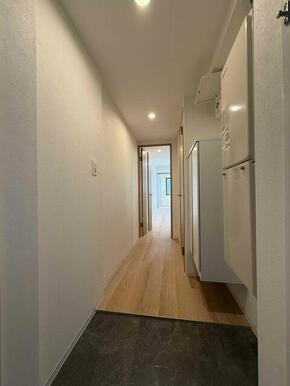 下駄箱付なので、玄関はいつでもスッキリ片付きますね☆