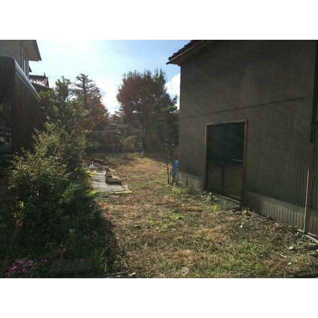 車庫あり。解体更地渡し