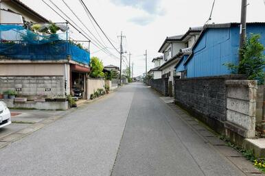 前面道路東方向