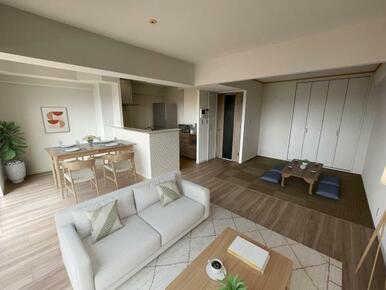 ※CG加工写真になります。実際の契約内容へは写真に写っている家具家電は含まれません。