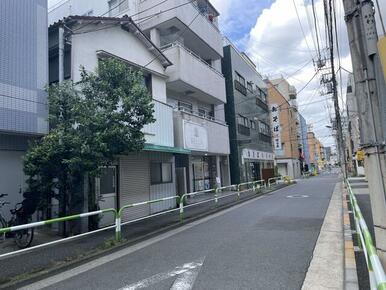 現地写真、前面道路