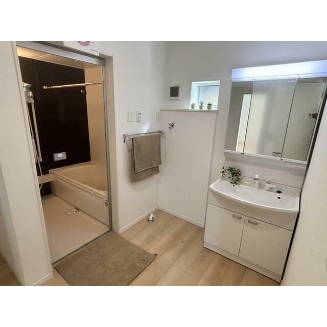 洗面台で帰宅後のリセットタイム