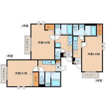 こちらのお部屋は一号室です