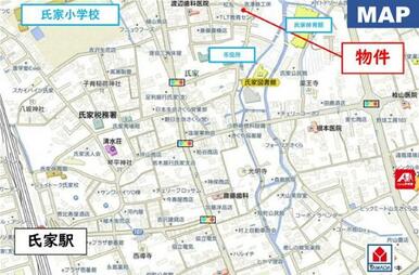 現地案内図