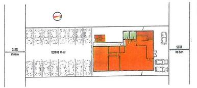 敷地間取り図