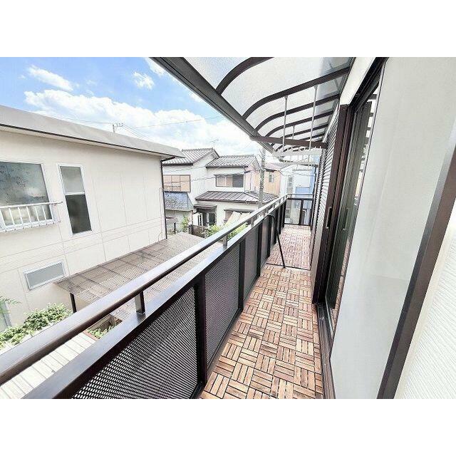 「バルコニー」日当たり良好です。