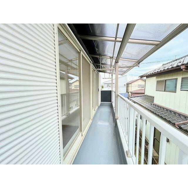 「バルコニー」防水施工実施済みです。