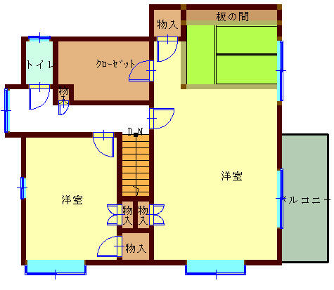 物件画像 北九州市小倉南区 志井３丁目 (徳力嵐山口駅) 2階建 7DK