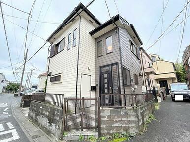 「外観」２トーンの外壁になります