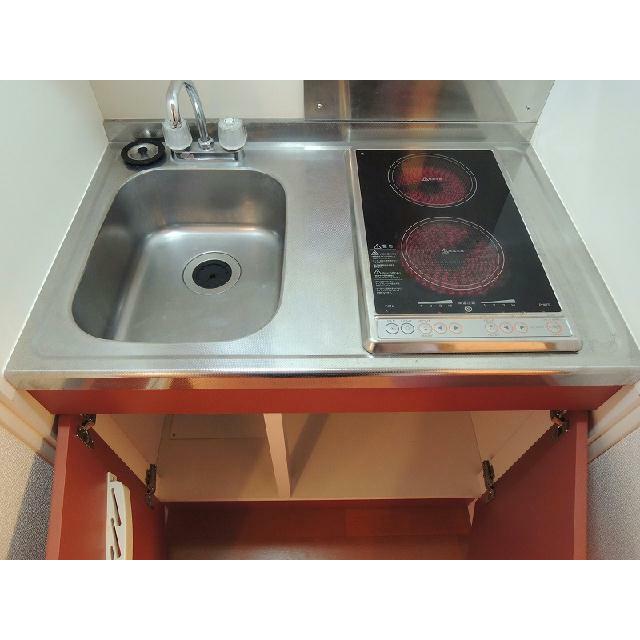 電気コンロ２口.