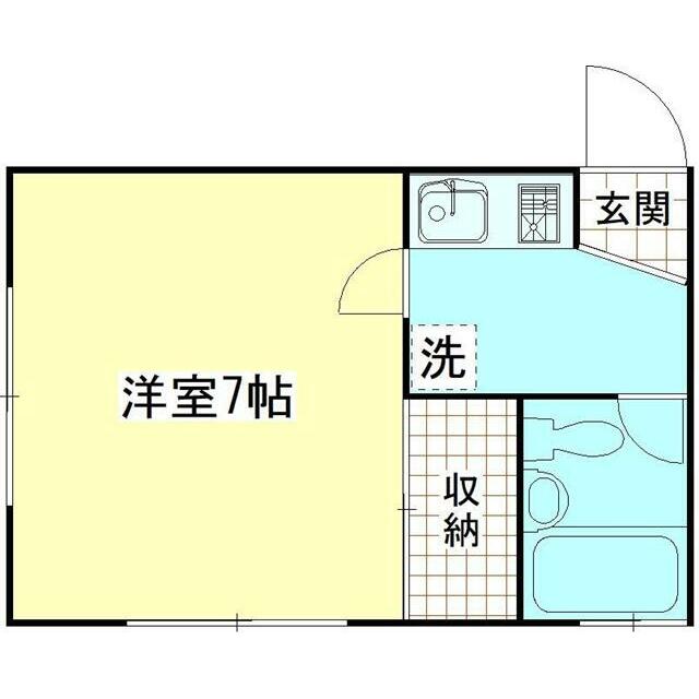 ＹＳハイム１０２　１Ｋ　横須賀市追浜町１丁目