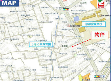 現地案内図