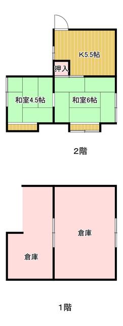 物件画像 築上郡築上町 大字上ノ河内 (豊前松江駅) 2階建 8DK