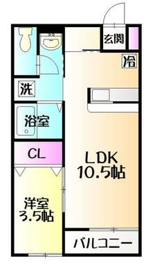 角部屋は出窓有