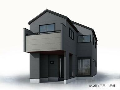 完成予想図（外観）