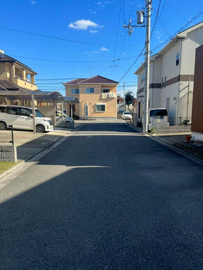 前面道路