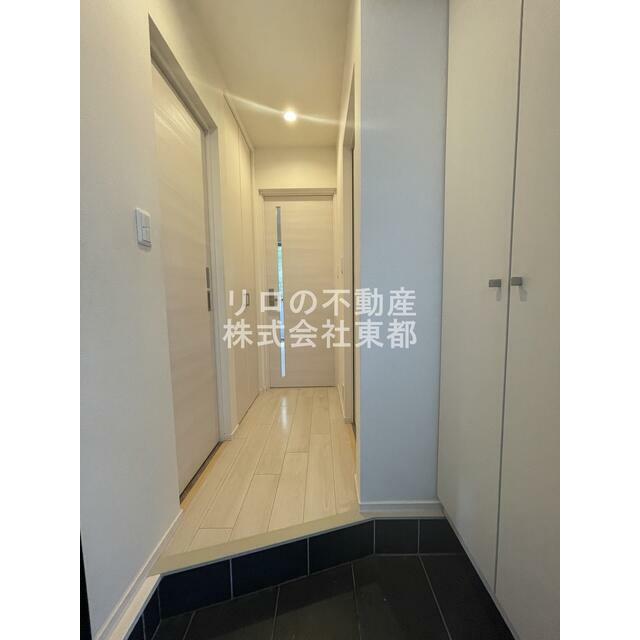 玄関から見たお部屋です☆