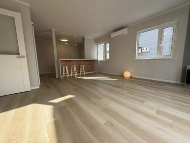 リビングにエアコン設置しました♪