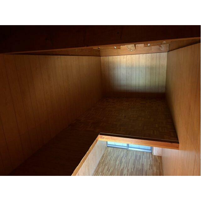 広さをしっかり確保した屋根裏収納スペース