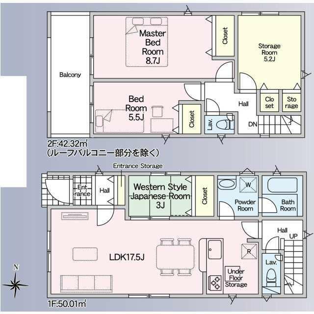 3号棟の間取り図です。