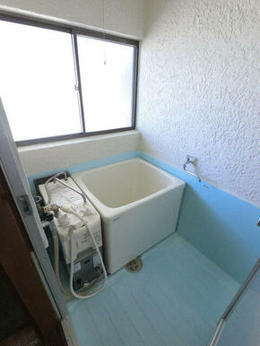 追い焚きのできるお風呂です