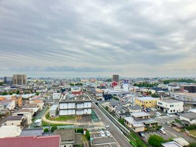 「眺望」最上階の為見晴らしがよいです。