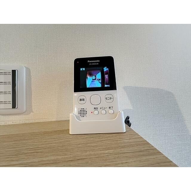 ハンディータイプのモニターホンです