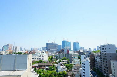 高層階ならではの開放感のある眺めです。