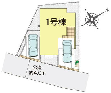蓮田市馬込2丁目1棟 区画図