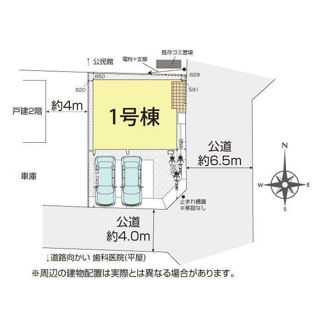 桶川市泉2丁目1棟 区画図