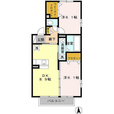 間取図(平面図)