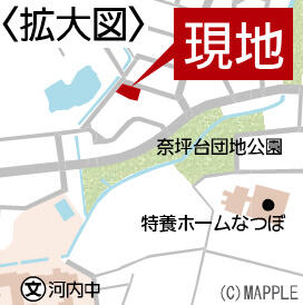 現地案内図・拡大