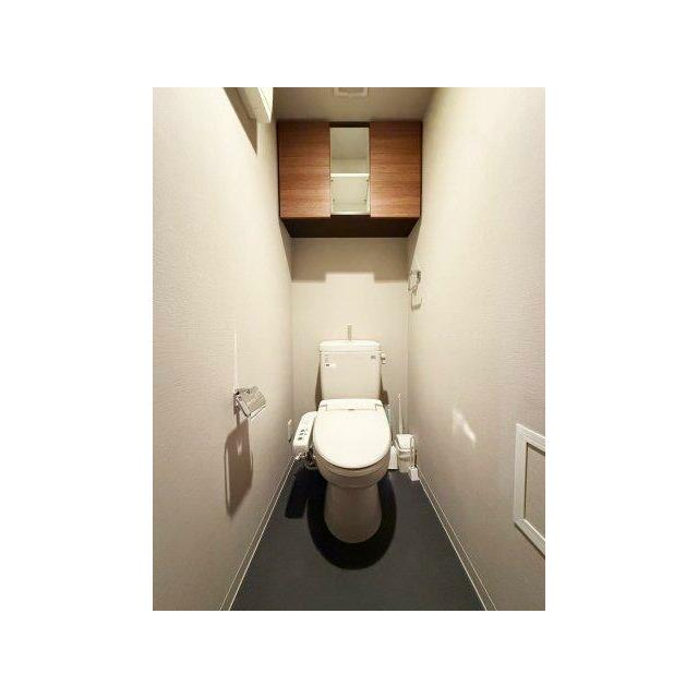 温水洗浄便座付きトイレです。（2025年12月現在）