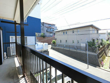 日当りの良いバルコニーです