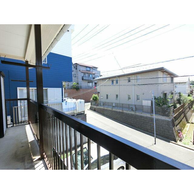 日当りの良いバルコニーです