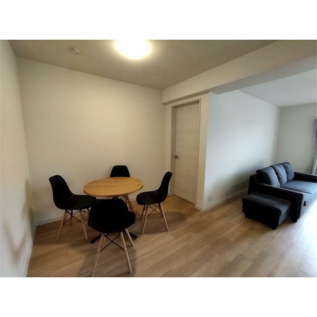 キッチン横にダイニングテーブルを用意できるスペースがあります