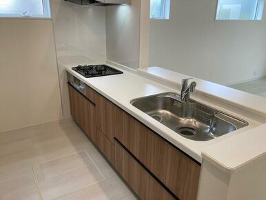 夕食を作りながら翌朝のお弁当の下ごしらえも楽勝（1号棟）