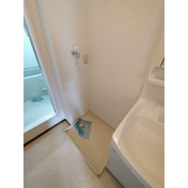 洗濯機置き場です