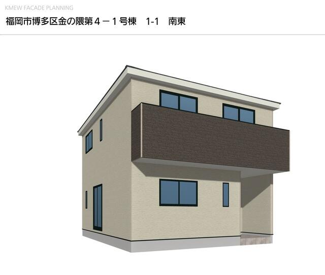 物件画像 福岡市博多区 金の隈３丁目 (雑餉隈駅) 2階建 4LDK